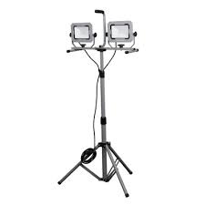 Honeywell 5000 Lumen Dual Head Led Portable Work Light With Tripod Sam S Club