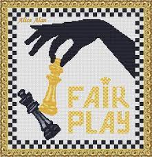 Cross stitch pattern chess board hand black white yellow quote fair play designed by me, so you have a unique opportunity to get an exclusive product. Cross Stitch Pattern Chess Board Hand Black White Yellow Etsy In 2021 Cross Stitch Patterns Cross Stitch Counted Cross Stitch Patterns
