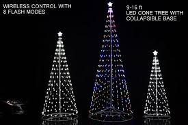 These are detailed, fun, and catch the eye in all the best ways. 108 Inch 9 Ft Led Light Christmas Tree Multicolor With Wireless Remote Control 8 Light Modes Indoor O Outdoor Holiday Decor Outdoor Holidays Led Christmas Tree