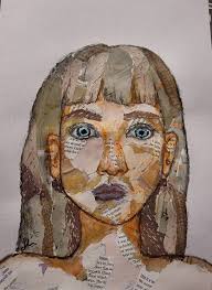 Practicing drawing a face