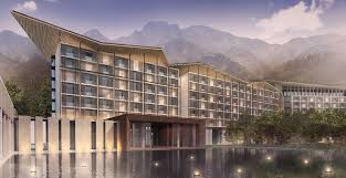 Benxi Doubletree By Hilton Blink Asia Born Internationally Acclaimed Hotel And Resort Designers Hotel Architecture Landscape Architect Hotel Exterior