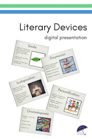 Figurative Language Digital Presentation And Mini Game In 2020 Literary Devices Teaching Literary Devices Upper Elementary Literacy