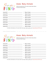 This is a fun baby shower game that guarantees a good time. Free Printable Baby Shower Game Sheets