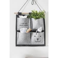 Filz Wandorganizer Hangeutensilo Bar Grau 50x47cm Quartos De Crianca Ikea Bandeirinhas De Tecido Quartos De Bebe Unissex
