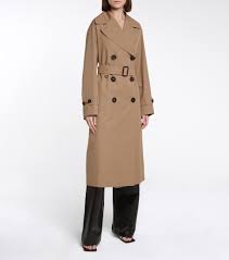 Wear them as part of a suit with the label's blazer id1318251 in the same. Dimper Cotton Gabardine Trench Coat Max Mara Mytheresa