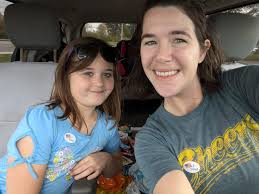 Mrs. Wynn asked her 2nd graders to share photos of them and their families  after voting