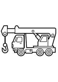 These pages are created by a great illustrator and are aimed for kiddos who are hobby enthusiast to the coloring activities. Coloring Pages Crane Truck Coloring Page