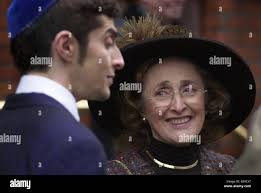 Vaughan Memorial widow Stella Stock Photo