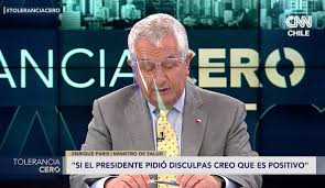 El petiso paris es weon permanente y parejito. Ministro Paris Sale A Justificar Por Tercera Vez Al Monarca Pinera En Tv Interferencia