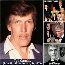 Ted Cassidy: Actor and Icon of The Addams Family