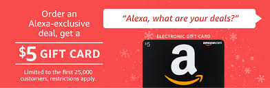 When you sell unwanted gift cards, we'll send you cash back to use at other stores. Deal Alert Get An Extra 5 Amazon Gift Card When You Buy Alexa Exclusive Deals