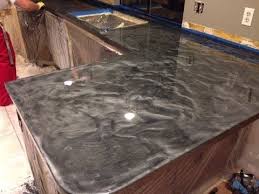 Get tips on resurfacing your old laminate kitchen countertops. Countertop Resurfacing With Metallic Epoxy Silver And Charcoal Youtube Diy Concrete Countertops Diy Countertops Resin Countertops