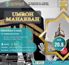 Paket Umroh Februari 2021 Palembang Lengkap Khazzanah Tour Travel Umrah Jakarta Khazzanah Tour