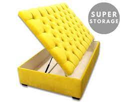 You can return your order for any reason for a full refund. Lexington Super Storage Extra Large Buttoned Storage Ottoman Footstools More