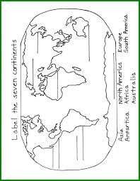 Great Image Of Continents Coloring Page Entitlementtrap Com World Map Coloring Page Continents And Oceans Continents