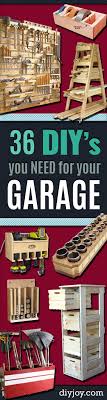 36 Diy Ideas To Organize The Garage Diy Projects Garage Do It Yourself Garage Woodworking Projects Diy