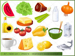 Healthy Food Items Clipart Clip Art Library