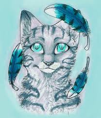 Jayfeather is a gray tabby tom with blind blue eyes. Jayfeather Warrior Cats Fan Art Warrior Cat Drawings Warrior Cats Art