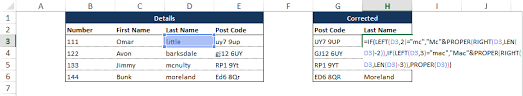 In both scots gaelic and irish mac is the word for son. Mcfix Proper Workaround For Mc And Mac Names Excel Ease