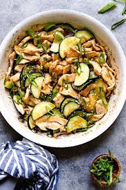 Chicken Zucchini Stir Fry Recipe Zucchini Stir Fry Skinny Taste Recipes