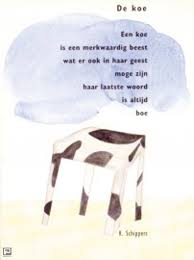 Explained by the artist as 3d typography made out of paper strokes. Plint Adriepoezieposter Met Gedicht De Koe K Schippers