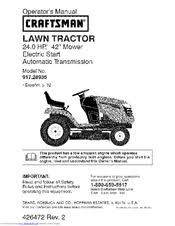 Sears craftsman tractors/ mowers manuals. Craftsman Yt 4000 Manuals Manualslib