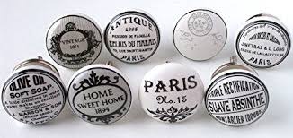 Lot De 8 Boutons De Porte Placard Tiroir Meuble Ceramique Amazon Fr Cuisine Maison Bouton De Meuble Poignee Meuble Mobilier De Salon