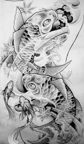 Black And White Koi Fish Tattoo Small Family Koi Fish Koi Tattoo Sleeve Tattoos Tattoos