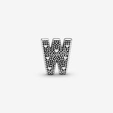 Available for both rf and rm licensing. Buchstabe W Alphabet Charm Pandora