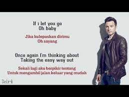 If I Let You Go Westlife Lirik Video Dan Terjemahan Youtube Lagu Pengikut Tulisan