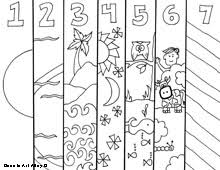 Make a fun coloring book out of family photos wi. Creation Coloring Pages Religious Doodles