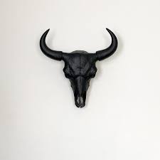 Any Color Small Cow Skull Wall Mount Steer Skull Wall Decor Etsy Skull Wall Art Cow Skull Skull Pictures