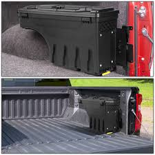 Cross bed or crossover toolboxes are the common tool boxes for truck bed you will find on the market. Dna Motoring For 2015 To 2020 F 150 Pickup Truck Bed Right Passenger Side Wheel Well Storage Case Tool Box W Lock Key 16 17 18 19