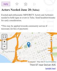 Try the #1 job posting site free. Meidastouch Com On Twitter Takes A Very Weakpresident To Put Out An Ad On Craigslist For Minority Actors To Attend The Covid Infested Trump Rally In Tulsa Weakpresident Https T Co Hrtsi6upxb