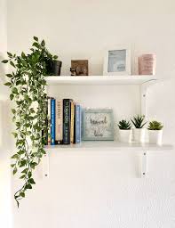 Has anyone have experience installing an ikea lack shelf? Bedroom Wall Shelves Inspiration Wall Shelves Bedroom Cozy Room Decor White Wall Bedroom
