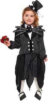 A wide variety of jack skellington costume options are available to you, such as supply type, material, and 7 days sample order lead time. Amazon Com Nightmare Before Christmas Costume Jack Skellington Costume Girl S S Size Toys Games