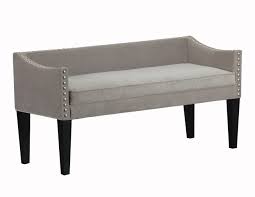 Learn about our white glove delivery. Leffler Home Whitney Transitional Long Upholstered Bench Grey Buy Online In Burkina Faso At Burkinafaso Desertcart Com Productid 28928557