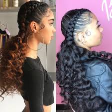 Pin By Lisa Carter On Hairstyles Cornrows Girls Hairstyles Braids Natural Hair Styles Two Braid Hairstyles