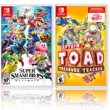 El paquete incluye captain toad: Nintendo Super Smash Bros Paquete De Ultima Con El Capitan Sapo Tesoro Rastreador Ebay