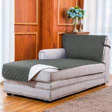 Shop for indoor chaise covers online at target. Subrtex Quilted Reversible Box Cushion Chaise Lounge Slipcover Reviews Wayfair