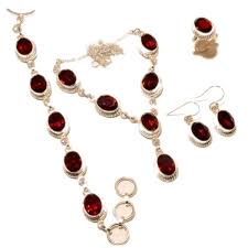 Marron is also one of the french translations for brown. Buy Wonder Jewellery Women S German Silver Jewellery Sets With Dark Maroon Colour At Amazon In