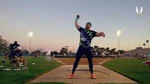 Crouser set the new benchmark with his fourth. Usatf Throws Festival