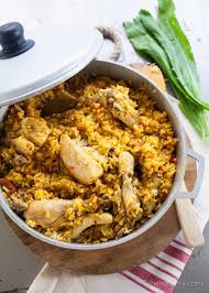 Next, add your rice and your beans together and mix the tomato and sofrito sauce well through. Arroz Con Pollo How To Make Puerto Rican Style Chicken And Rice