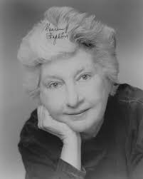 We are so very sorry to hear that one of our most cherished members,  Maureen 'Mo' Fletcher, has passed. A wonderful actress and a true force of  nature with incredible energy, grace