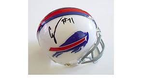Get buffalo bills helmets at the official online store of the nfl. Amazon Com Cyrus Kouandjio Signed Buffalo Bills Mini Football Helmet W Coa Sports Collectibles