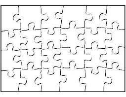 Glue your coloring page onto it. Meaningful Jigsaw Piece Drawing Novocom Top