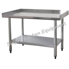 Kitchen prep, tools & accessories. Assembly Stainless Steel Commercial Kitchen Prep Work Table Worktable With Backsplash