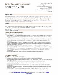 Analyst Programmer Resume Samples Qwikresume