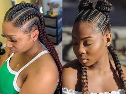 These pink box braids coupled with cornrows in the front, plus a side of baby. 15 Natural Hair Braids Everyone Will Be Wanting This Year