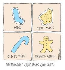 8.75 contact hours this online course is for respiratory therapists or other health professionals who teach and care for patients with asthma. Respiratory Christmas Cookies Respiratory Therapy Student Respiratory Therapy Humor Respiratory Therapy Week